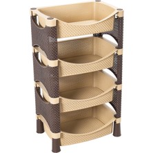 Norino Sağlam Plastik Balamir Kare Sebzelik Örgü Çölbeji