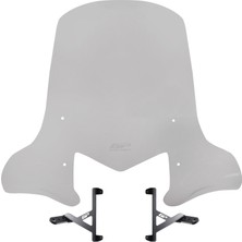 Gp Kompozit Hero Dash 110 2016-2025 Uyumlu Elcikli Ön Cam Füme 58 cm