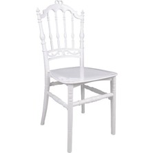 Norino Mandella Karmen Düğün Sandalyesi Model 10 (2 Adet) Beyaz