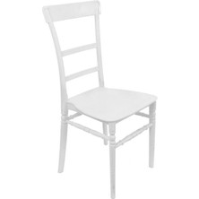 Norino Mandella Riva Sandalye A Modeli (4 Adet) Beyaz