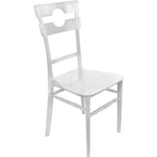 Norino Mandella Riva Sandalye B Modeli (2 Adet) Beyaz