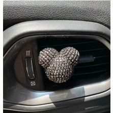 Özgürce Füme Renkli Taşlı Panda Araç Klima Kokusu, Ferah ve Tazelik Hissi