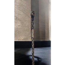 Normadia El Işçiliğiyle Yapılmış Kızılcık Ağacı Devrek Bastonu