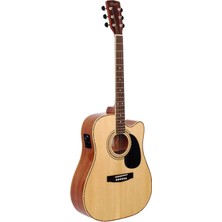 Cort AD880CE Elektro Akustik Gitar + Kılıf + Pena