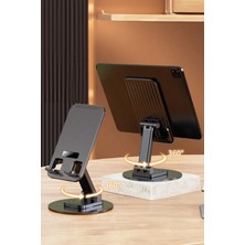 Thentech Kaydırmaz Tabanlı Katlanabilir 360 Derece Stand