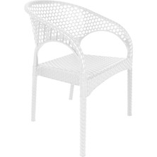 Norino Mandella Regnum Örgü Koltuk Beyaz