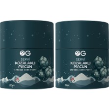OG natural 2'li Servi Kozalaklı Macun 230 gr