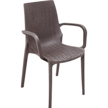 Norino Mandella Nirvana Koltuk (6 Adet) Kahverengi