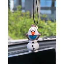 Özgürce Elsa Olaf Araba Dikiz Aynası Süsü, Vantuzlu Cam Süsü