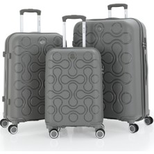 MÇS Üçlü Polipropilen Valiz Seti V376