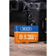Xo Class 10 - 8GB Micro SD Hafıza Kartı - Suya Dayanıklı Ultra Hızlı Kamera ve Telefon Kartı