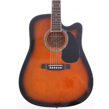 Almira F650N-SBC Sunburst Elektro Akustik Gitar