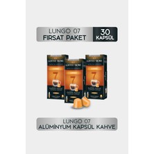Coffee More 7 Lungo Kapsül Kahve 10 x 3 Paket ( 30 Adet ) Nespresso Uyumlu