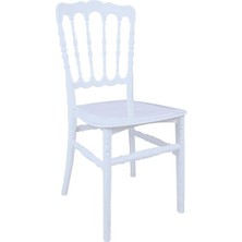 Norino Mandella Karmen Düğün Sandalyesi Model 2 (6 Adet) Beyaz