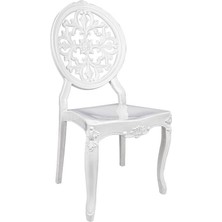 Norino Mandella Diva Sandalye C Modeli (4 Adet) Beyaz