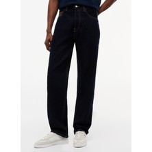 Tommy Jeans Standart Bel Relaxed Lacivert Erkek Denim Pantolon DM0DM222761BK Lacivert Denim Pant