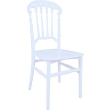 Norino Mandella Karmen Düğün Sandalyesi Model 8 (2 Adet) Beyaz