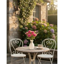 Yapay Çiçek Deryası 9 Dallı Fuşya Kasımpatı Şimşir Detaylı Dekorasyon Çiçeği