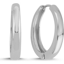 Merano Design Bold Rhodium Küpe