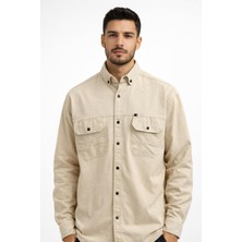 Classics Men Fc Zero Uzun Kol Slim Fit Erkek Kot Gömlek - 7538