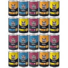 Reflex Plus Karışıkyetişkin Kedi Konservesi 400 gr *20 Adet