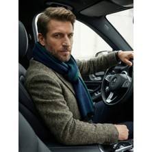 Ege Fular Şal Erkek Kışlık Kaşmir Dokulu Atkı 180X35CM