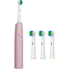 Polosmart PSC83 Şarjlı 5 Modlu IP67 Suya Dayanıklı Diş Fırçası Pembe
