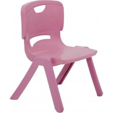 Norino Sağlam Plastik Mandella Nova Orta Çocuk Koltuğu Pembe