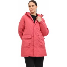 Lumberjack Wl 3nort 5pr Pembe Kadın Uzun Kaban