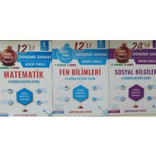 Eser Nartest Yayınevi 7. Sınıf Nar Tanesi Matematik+Fen+Sosyal Beceri Temelli 12'li Deneme Sınavı
