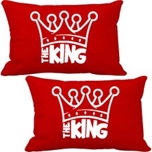 Özgürce Konforlu 2'li Kırmızı Oto Koltuk Boyun Yastığı, Ortopedik Destek