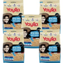 Yayla Gurme Beyaz Kinoa 500 gr X5 Peru Menşeli Lif Kaynağı Sağlıklı Beslenme Ürünü