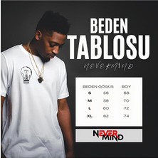 Nevermind Sevimli Panda Baskılı Sevgili Kombini Çift Tişört Oversize Unisex Çift Kombin 2'Li Set Siyah