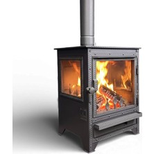 Nurak Kuzine Soba 3 Camlı Uranüs Şömine