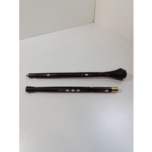 Normadia El Işçiliği Ahşap Baston, Sedef Kakma ve Telkari Detaylarıyla Şık Tasarım