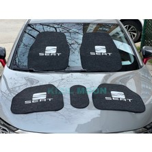 Özgürce Siyah 5'li Otomobil Halı Paspas Takımı, Ön 68X47, Arka 45X46, Evrensel