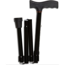 Normadia Katlanabilir Ithal Siyah Baston, Şık ve Kullanışlı Tasarım