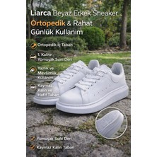 Liarca Santa Monica Beyaz Spor Ayakkabı – Hafif, Nefes Alabilen Günlük Yürüyüş Sneaker