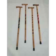 Normadia El Işçiliği Ahşap Baston, Şık ve Dayanıklı Tasarım