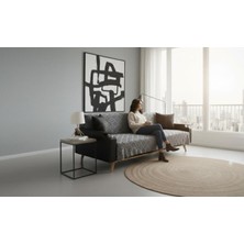 Ertenler Jakarlı Koltuk Örtüsü 170X220 Cm/ Kaymaz, Şık, Dayanıklı