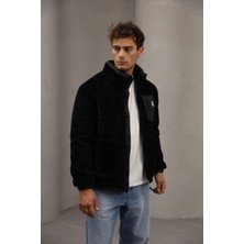 Essenza Unisex Oversize Peluş Mont Ceket