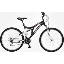 Salcano Helen 24 Jant Parlak Siyah Pembe Renk Dağ Bisikleti