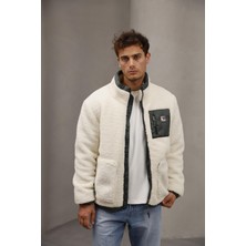 Essenza Unisex Oversize Peluş Mont Ceket