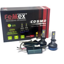Femex Cosmo Plus H1 Yeni Nesil Güçlendirilmiş LED Far Xenon LED Headlight