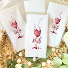 Lion Baskı ve Organizasyon Bride Baskılı Peçete 20 Adet