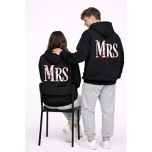 Nevermind Sevgili Kombini Oversize Hoodie Seti Siyah Mr Erkek Çift Hoodie 14 Şubat Sevgililer Günü Özel