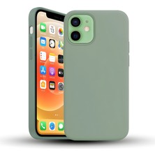 Bix iPhone 11 Silikon Kılıf  Güçlü Koruma Darbe Emici Kaktüs Yeşili