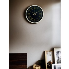 Tedaks 36 cm Krem Roma Rakamlı Duvar Saati