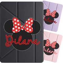 Senada Huawei Matepad 12X Kılıf Isim Yazılı Uyku Modlu Kalem Bölmeli Standlı -Minnie