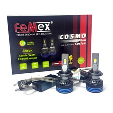Femex Cosmo Plus H7 Yeni Nesil Güçlendirilmiş LED Far Xenon LED Headlight